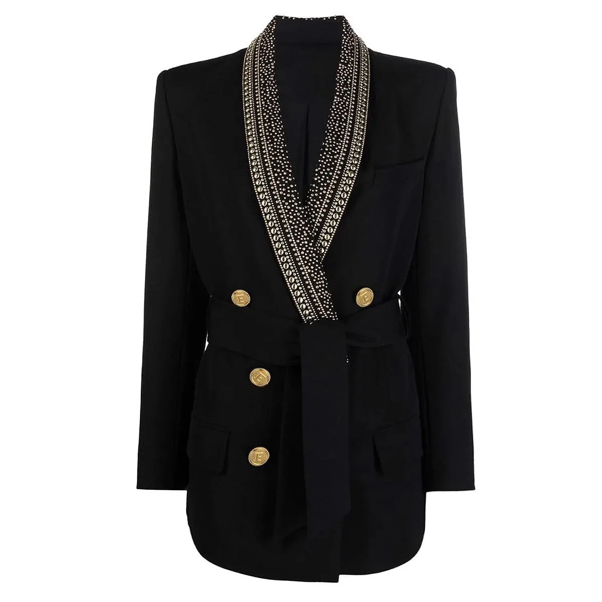 Blazer Élégance Signature – noir