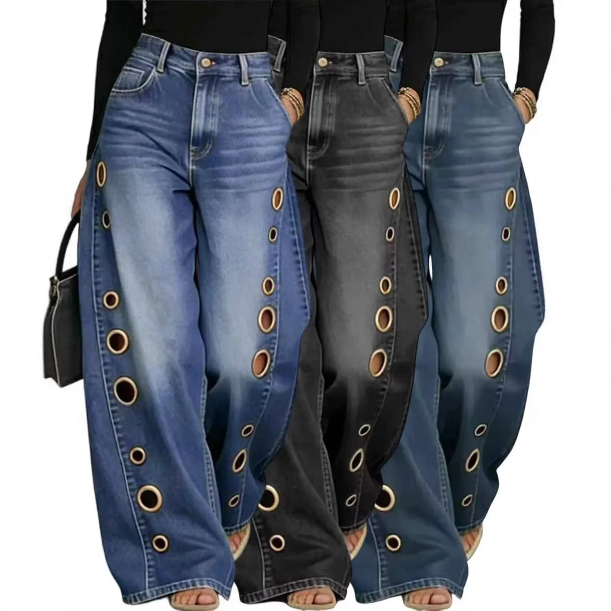 Jean Glam Wide – trio